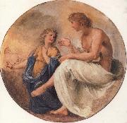 Giovanni da san giovanni Phaeton and Apollo Norge oil painting reproduction